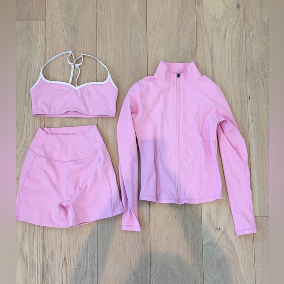 Bo + Tee Other - Bo + Tee Athletic Set- Jacket & Bra are Small, Shorts are XS